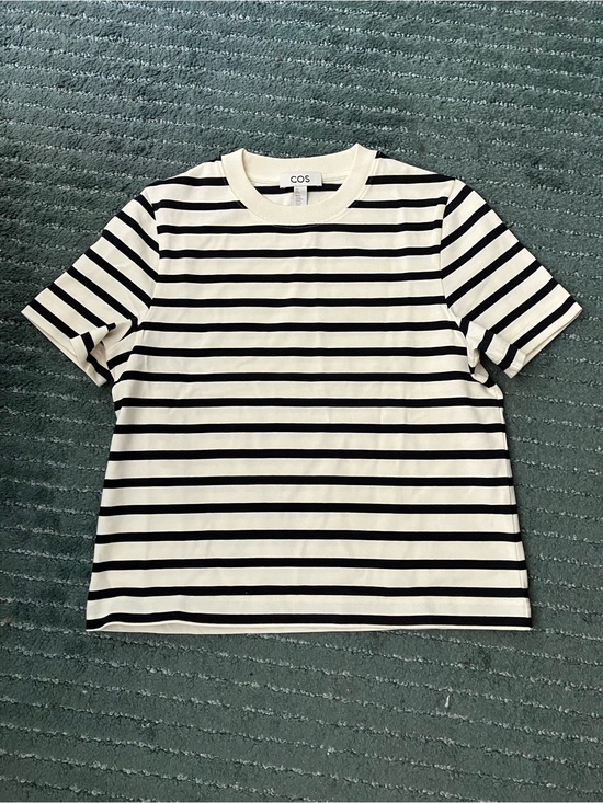 COS Tops - COS Clean Cut Striped T-shirt Like New